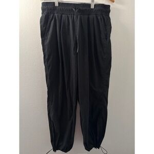 Athleta Revive Jogger Women's Size 8 Black Drawstring‎ leg Activewear Casual
